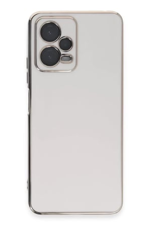 Newface Xiaomi Poco X5 5G Kılıf Volet Silikon - Beyaz