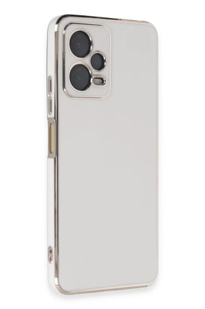 Newface Xiaomi Poco X5 5G Kılıf Volet Silikon - Beyaz