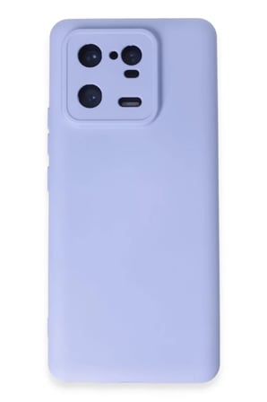 Newface Xiaomi Mi 13 Pro Kılıf Nano içi Kadife Silikon - Lila