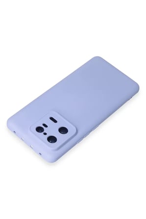Newface Xiaomi Mi 13 Pro Kılıf Nano içi Kadife Silikon - Lila