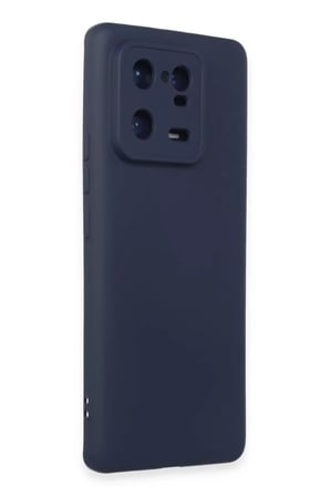 Newface Xiaomi Mi 13 Pro Kılıf Nano içi Kadife Silikon - Lacivert