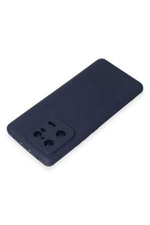 Newface Xiaomi Mi 13 Pro Kılıf Nano içi Kadife Silikon - Lacivert