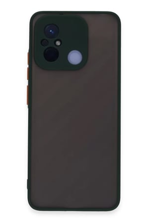 Newface Xiaomi Redmi 12C Kılıf Montreal Silikon Kapak - Yeşil