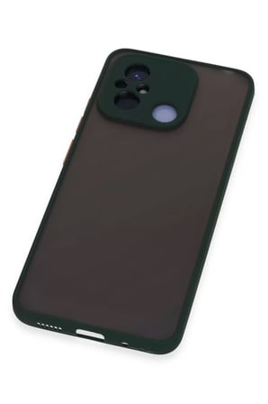 Newface Xiaomi Redmi 12C Kılıf Montreal Silikon Kapak - Yeşil