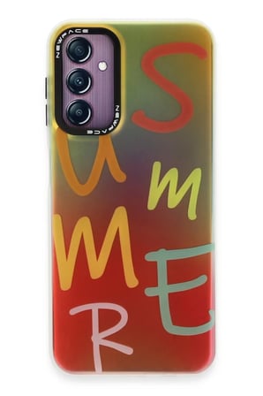 Newface Samsung Galaxy A14 4G Kılıf Estoril Desenli Kapak - Estoril - 3
