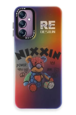 Newface Samsung Galaxy A14 4G Kılıf Estoril Desenli Kapak - Estoril - 11