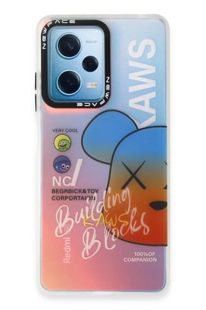 Newface Xiaomi Redmi Note 12 4G Kılıf Estoril Desenli Kapak - Estoril - 6