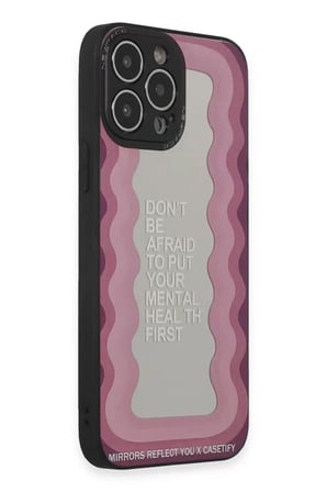 Newface Apple iPhone 13 Pro Max Kılıf Mirror Desenli Kapak - Mirror - 11