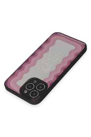 Newface Apple iPhone 13 Pro Max Kılıf Mirror Desenli Kapak - Mirror - 11