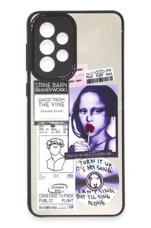 Newface Samsung Galaxy A53 5G Kılıf Mirror Desenli Kapak - Mirror - 2