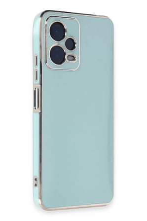 Newface Xiaomi Redmi Note 12 Pro 5G Kılıf Volet Silikon - Açık Yeşil