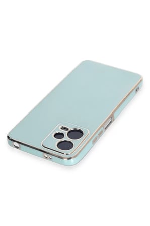 Newface Xiaomi Redmi Note 12 Pro 5G Kılıf Volet Silikon - Açık Yeşil