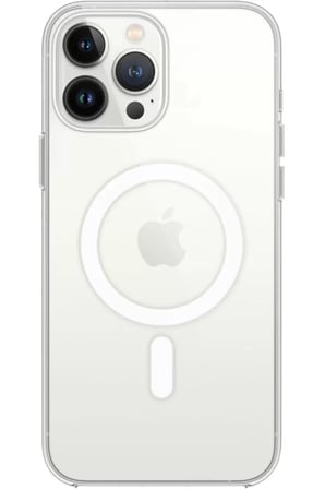 Newface Apple iPhone 15 Pro Kılıf Magneticsafe Şeffaf Silikon - Şeffaf