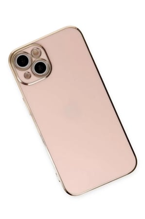 Newface Apple iPhone 15 Kılıf Volet Silikon - Pembe