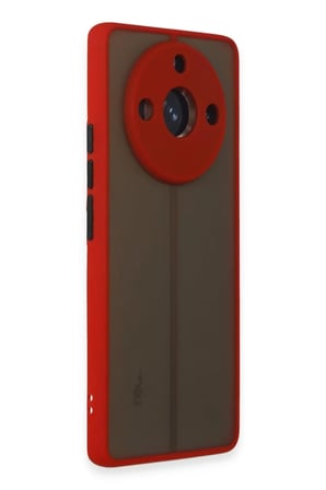 Newface Realme 11 Pro Kılıf Montreal Silikon Kapak - Kırmızı