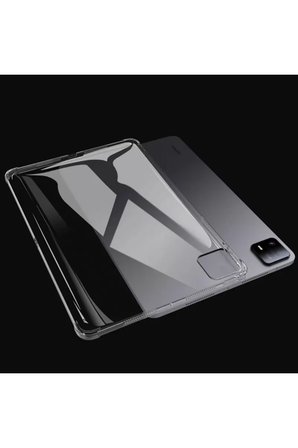 Newface Xiaomi Pad 6 Kılıf Anti Shock Tablet Silikon - Şeffaf