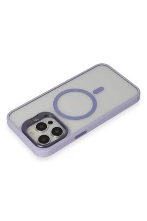 Joko Apple iPhone 15 Pro Max Kılıf Roblox Lens Magsafe Standlı Kapak - Lila