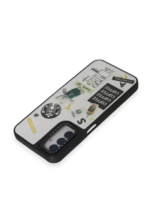 Newface Samsung Galaxy M14 5G Kılıf Mirror Desenli Kapak - Mirror - 17