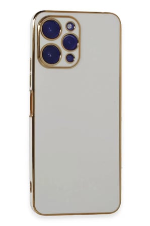 Newface Xiaomi Poco M6 Pro 5G Kılıf Volet Silikon - Beyaz