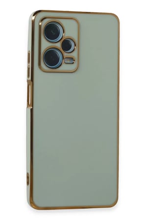 Newface Xiaomi Redmi Note 12 Pro Plus Kılıf Volet Silikon - Açık Yeşil
