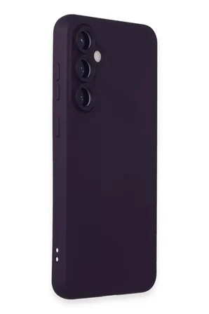 Newface Samsung Galaxy S23 FE Kılıf Nano içi Kadife Silikon - Mor
