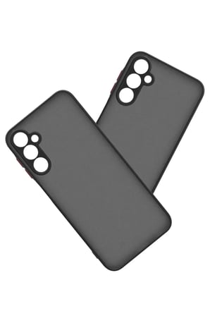 Newface Samsung Galaxy A25 5G Kılıf Montreal Silikon Kapak - Siyah
