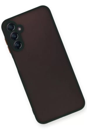 Newface Samsung Galaxy A35 5G Kılıf Montreal Silikon Kapak - Siyah