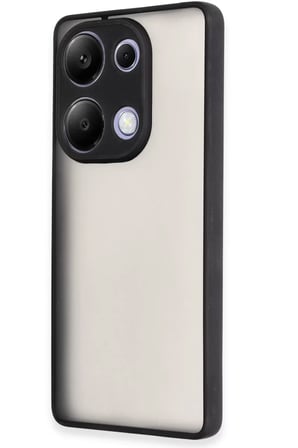 Newface Xiaomi Redmi Note 13 Pro 4G Kılıf Montreal Silikon Kapak - Siyah