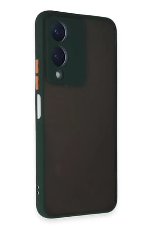 Newface Vivo Y17S Kılıf Montreal Silikon Kapak - Yeşil