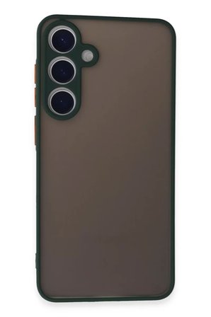 Newface Samsung Galaxy S24 Kılıf Montreal Silikon Kapak - Yeşil