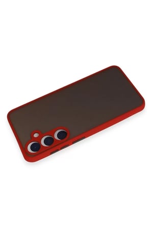Newface Samsung Galaxy S24 Kılıf Montreal Silikon Kapak - Kırmızı