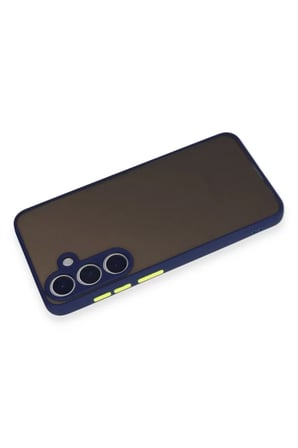 Newface Samsung Galaxy S24 Kılıf Montreal Silikon Kapak - Lacivert