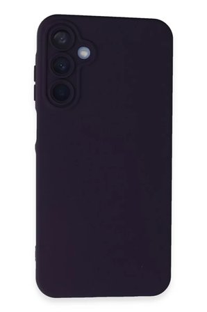 Newface Samsung Galaxy A15 4G Kılıf Nano içi Kadife Silikon - Mor