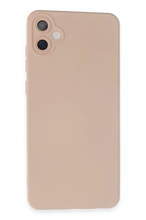 Newface Samsung Galaxy A05 Kılıf Nano içi Kadife Silikon - Pudra