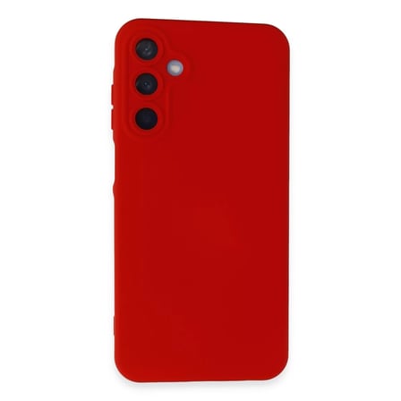 Newface Samsung Galaxy A05S Kılıf Nano içi Kadife Silikon - Kırmızı
