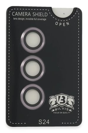 Newface Samsung Galaxy S24 Bilvis Titan Kamera Lens - Derin Mor