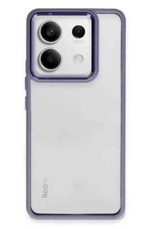 Newface Xiaomi Redmi Note 13 4G Kılıf Power Silikon - Lila