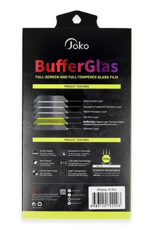 Joko Apple iPhone 14 Pro Buffer Cam Ekran Koruyucu - Siyah
