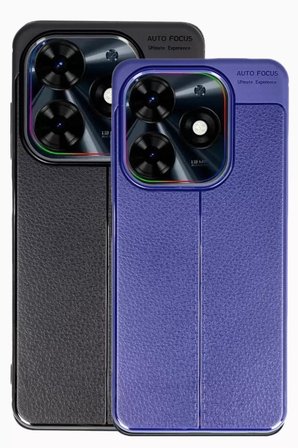 Newface Tecno Spark Go 2024 Kılıf Auto Focus Kapak - Siyah