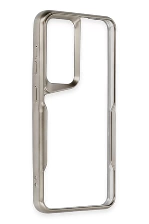 Newface Samsung Galaxy S24 Kılıf Boyi Silikon Kapak - Titan Gri