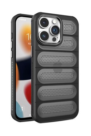Newface Apple iPhone 14 Pro Max Kılıf Airmax Silikon Kapak - Siyah