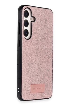 Onegif Samsung Galaxy A25 5G Bright Simli Kapak - Pembe