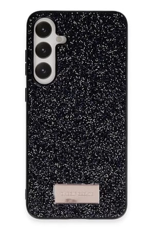 Onegif Samsung Galaxy A55 5G Bright Simli Kapak - Siyah