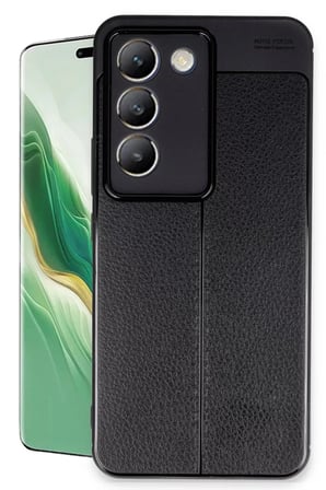 Newface Vivo V30 Lite 4G Kılıf Auto Focus Kapak - Siyah