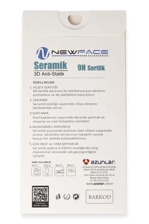 Newface Apple iPhone 16 Plus 3D Antistatik Seramik Nano Ekran Koruyucu