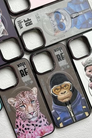 Joko Apple iPhone 14 Pro Fun Magsafe Kapak - Natural Grey