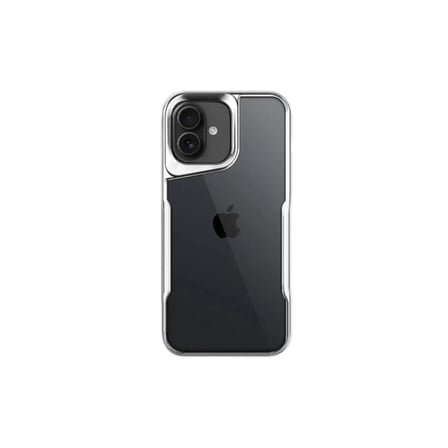 Newface Apple iPhone 16 Kılıf Boyi Silikon Kapak - Gümüş