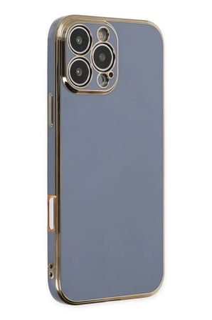 Newface Apple iPhone 16 Pro Kılıf Volet Silikon - Mavi