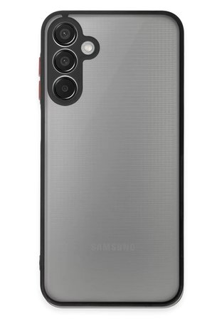 Newface Samsung Galaxy M15 Kılıf Montreal Silikon Kapak - Siyah
