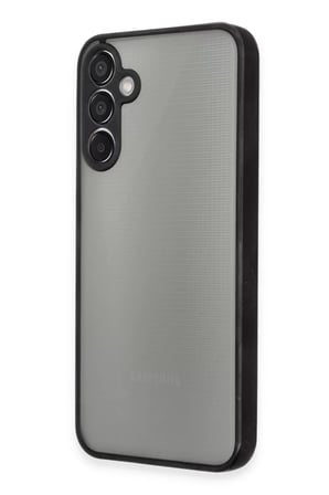 Newface Samsung Galaxy M15 Kılıf Montreal Silikon Kapak - Siyah